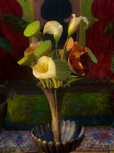 Load image into Gallery viewer, stunning arts and crafts brass vase