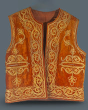 Load image into Gallery viewer, Antique Velvet Man’s Hazara Vest
