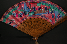 Load image into Gallery viewer, Canton Chinese  Export 19th c  Fan Collection Iris Apfel
