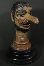 Load image into Gallery viewer, Puppet Head of a&quot; Cyrano &quot; Style  Character / Estate of Iris Apfel
