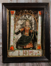 Load image into Gallery viewer, Italian Diorama of Quilled Paper Work, Wax Christ Child
