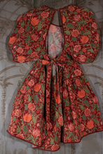 Load image into Gallery viewer, Printed Smock Blouse with Peekaboo Back
