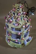 Load image into Gallery viewer, Italian Majolica Bird Cage
