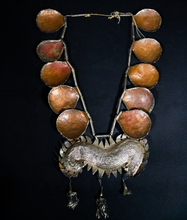 Load image into Gallery viewer, Minangkabau Silver Sea Horse Necklace Sumatra

