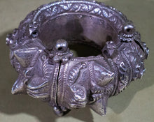 Load image into Gallery viewer, Massive Silver Antique Bracelet Gujarat,India
