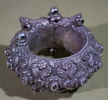 Load image into Gallery viewer, Massive Silver Antique Bracelet Gujarat,India
