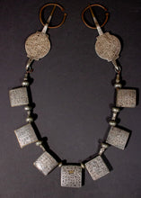 Load image into Gallery viewer, Silver Amulet Necklace with Fibula
