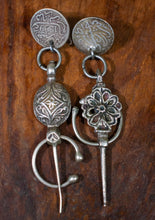 Load image into Gallery viewer, Assortment of Created Fibula Earrings of Upcycled Antique Components
