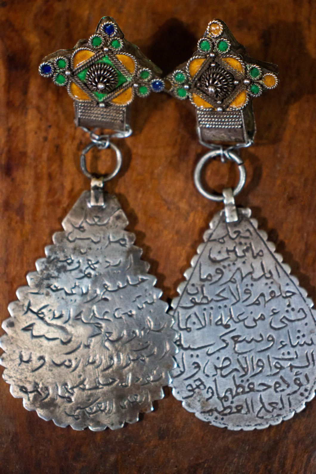 Moroccan Silver  Designer Earring Collection