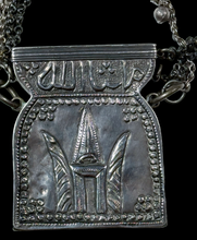 Load image into Gallery viewer, Koran Case on Original Chain  of Silver from Morocco
