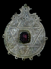 Load image into Gallery viewer, Silver Headdress Pendant Collection  from Sous Valley, Morocco
