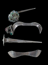 Load image into Gallery viewer, Antique Silver Hair Stick Collection

