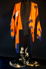 Load image into Gallery viewer, Kimono with Wax Resist and Hand-painted Sections

