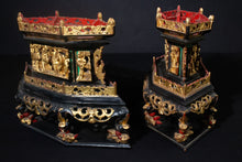 Load image into Gallery viewer, Pair of Chinese Offering Pedestals for the Straits Chinese Market
