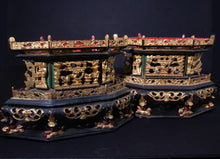 Load image into Gallery viewer, Pair of Chinese Offering Pedestals for the Straits Chinese Market
