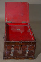 Load image into Gallery viewer, Antique Chinese Lacquer Jewelry Box
