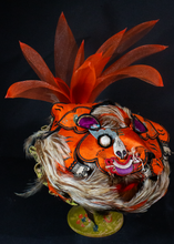 Load image into Gallery viewer, Up-cycled Tiger Hat, created by Atelier Carpe Diem
