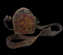 Load image into Gallery viewer, Silver Tibetan Gau with  Auspicious Symbols in Padded Case
