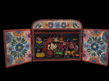 Load image into Gallery viewer, Claudio Jimenez  Quispe Signed  Garden Themed Retablo
