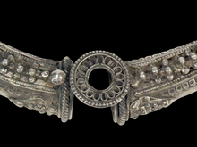 Load image into Gallery viewer, Rabari Antique Silver Rajasthan India  Torque Style Necklace

