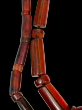 Load image into Gallery viewer, Two Burmite Amber Necklaces from Mizoram, India

