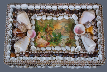 Load image into Gallery viewer, Grotto  Style Vintage Shell Encrusted Jewelry  Box Collection
