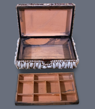 Load image into Gallery viewer, Grotto  Style Vintage Shell Encrusted Jewelry  Box Collection

