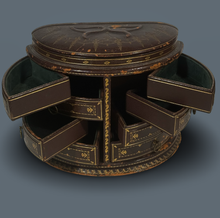 Load image into Gallery viewer, Antique Leather Jewelry Keeper
