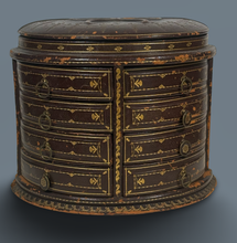 Load image into Gallery viewer, Antique Leather Jewelry Keeper
