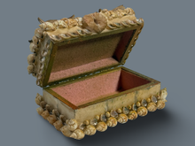 Load image into Gallery viewer, Grotto  Style Vintage Shell Encrusted Jewelry  Box Collection
