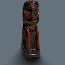 Load image into Gallery viewer, Wood Carved Himalayan Lion Dog
