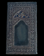 Load image into Gallery viewer, Silver and Enamel Antique Persian Hand Mirror
