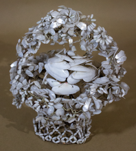 Load image into Gallery viewer, Victorian Valentine Shell Basket
