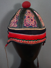 Load image into Gallery viewer, Chinese Minority Headdress with Applique and Embroidery
