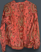 Load image into Gallery viewer, American Rag Embroidered Vest with Indian Mirror Work and Paisley Blouse
