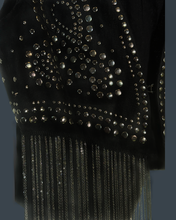 Load image into Gallery viewer, Studded Vest with Metal Fringe
