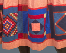 Load image into Gallery viewer, 70's Quilted Pinafore Dress
