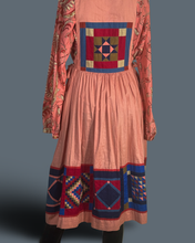 Load image into Gallery viewer, 70's Quilted Pinafore Dress
