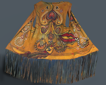 Load image into Gallery viewer, Leather Atelier Carpe Diem Hand Painted Vest
