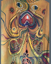 Load image into Gallery viewer, Leather Atelier Carpe Diem Hand Painted Vest
