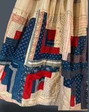 Load image into Gallery viewer, Antique Quilted Patched Skirt
