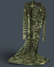 Load image into Gallery viewer, Midi Vintage  Sweater Coat  By Designer  Betsey Johnson
