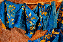 Load image into Gallery viewer, Sumptuous antique embroidered velvet valances
