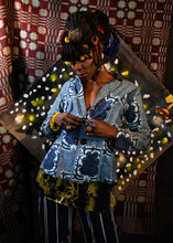 Load image into Gallery viewer, African Print  Reversible Designer Jacket
