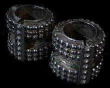 Load image into Gallery viewer, Pair of Indian Silver Cuffs from Vidyadharpur, Orissa
