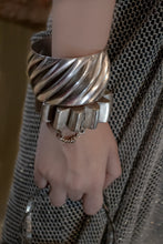 Load image into Gallery viewer, Moroccan Solid Silver Spiral Design Bangle Collection
