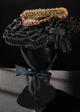 Load image into Gallery viewer, Victorian Mourning Hat
