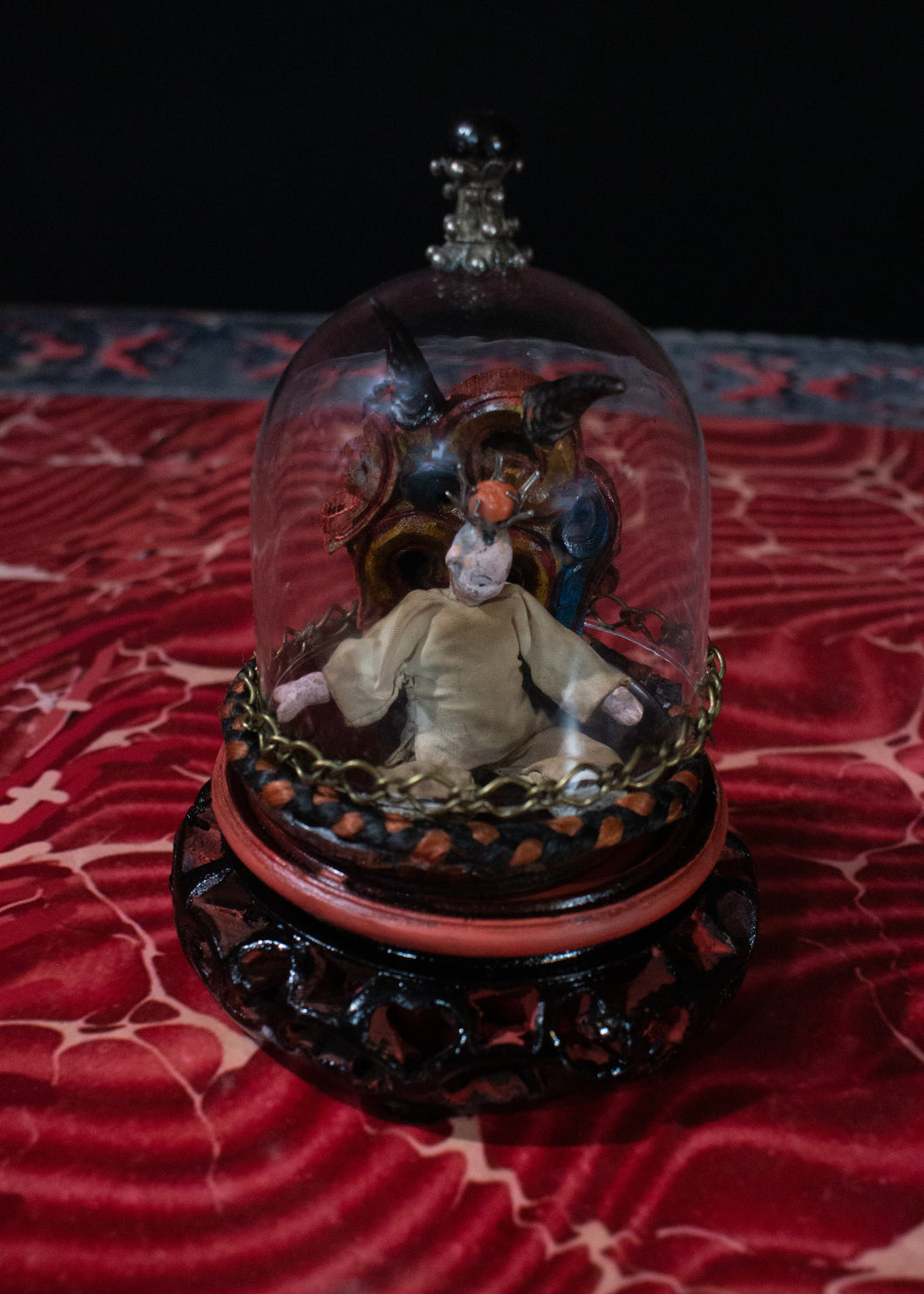 Domed Asian Doll Diorama