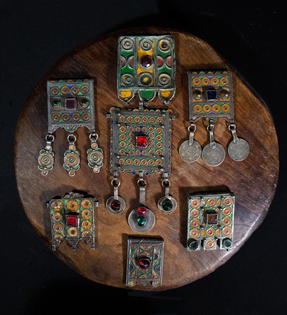 Enamel Moroccan Amulet Collection – Singkiang
