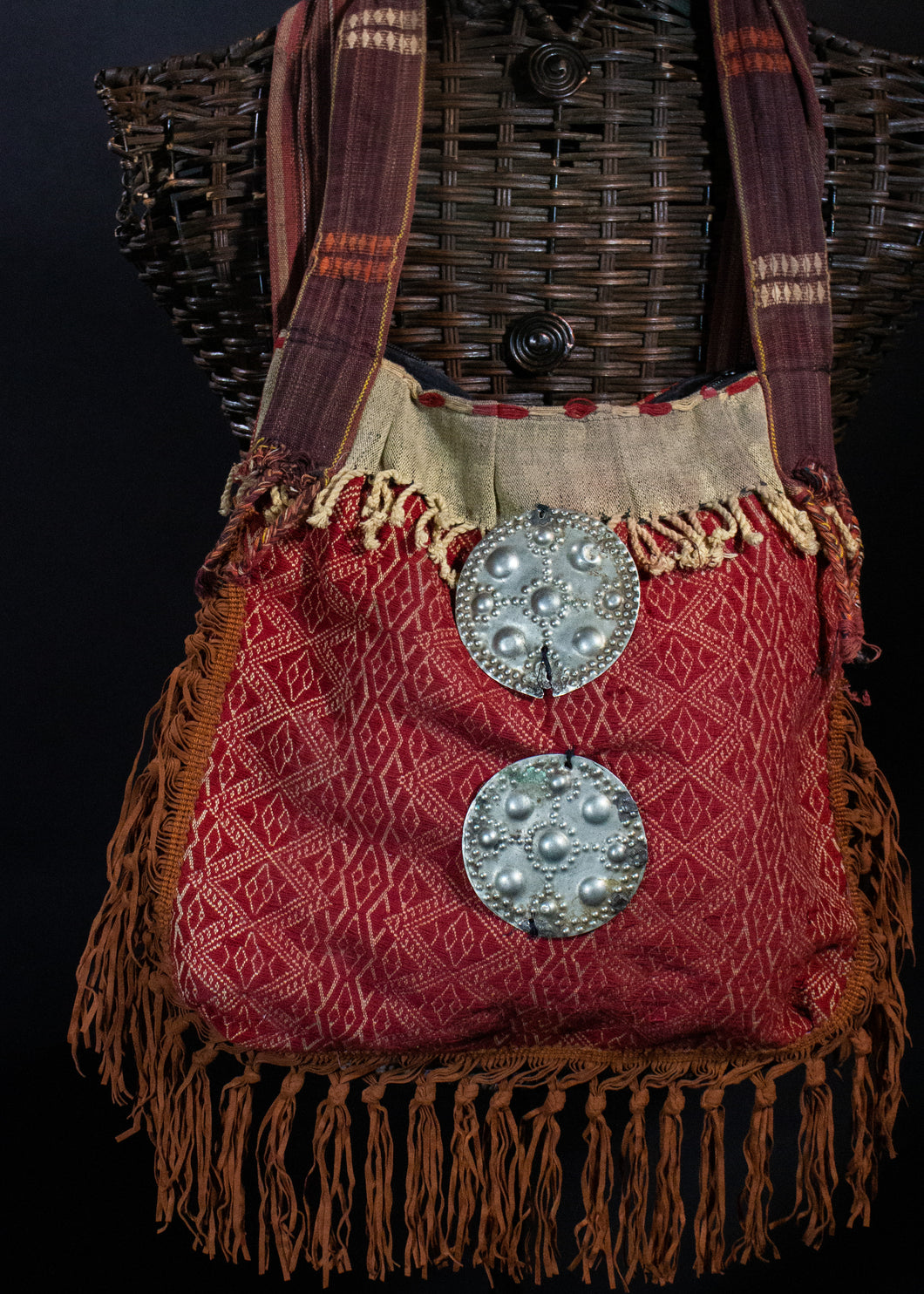 Moroccan Handbag and Silver Ornamentation